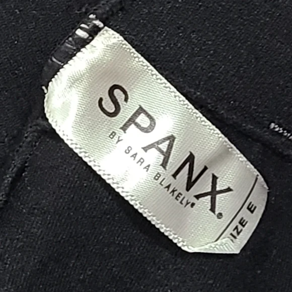 SPANX Black Tights Shapewear Pantyhose Size E/5 - Picture 11 of 12